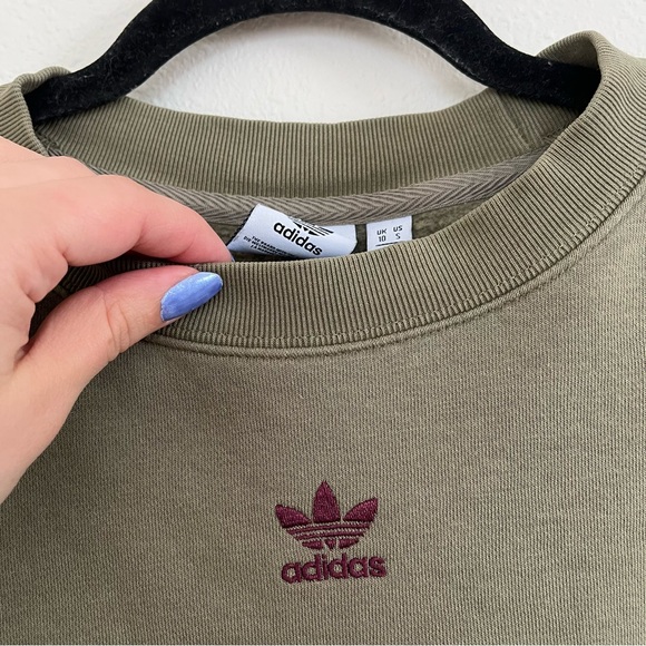 Adidas Cropped Women’s Sweatshirt - Picture 4 of 4